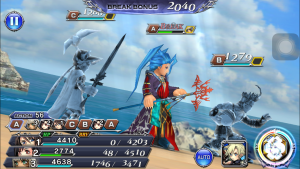 スマホゲーム　ディシディア　シーモア