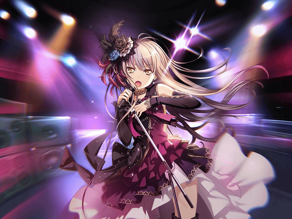 湊 友希那[鳥籠の歌姫]：特訓前