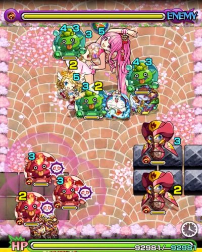 モンスターストライクハルのステージ２