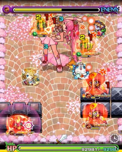 モンスターストライクハルのステージ３