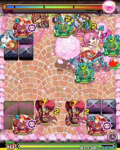 モンスターストライクハルのステージ３