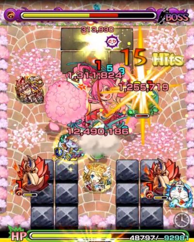 モンスターストライクハルのステージ５