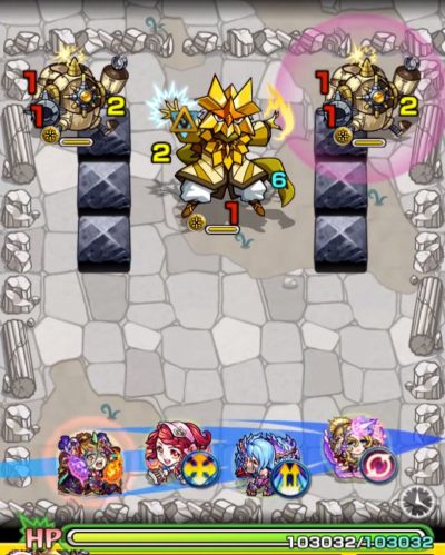 モンスターストライク：ケサランパサランステージ１