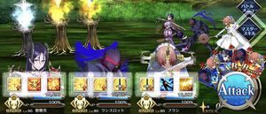 最速種火回収デッキ戦闘