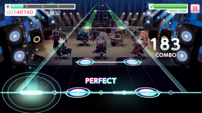 バンドリ ぽっぴんHARD 攻略画像