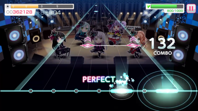 バンドリ ぽっぴんHARD 攻略画像