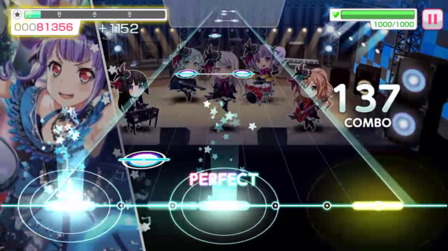 バンドリ ぽっぴんEXPERT 攻略画像