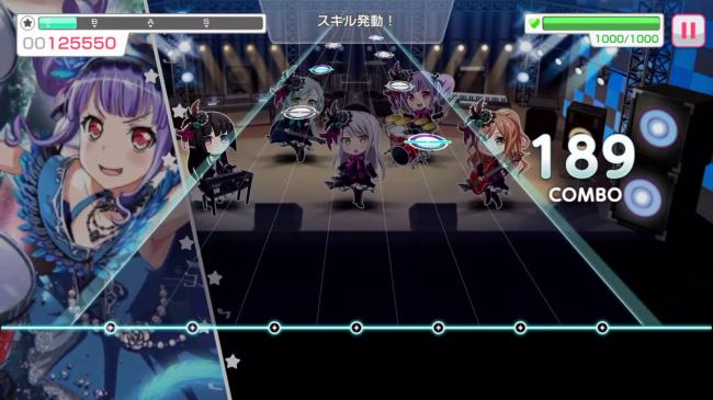 バンドリ ぽっぴんEXPERT 攻略画像