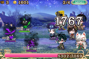 ドローレ超悪夢級2ステージ。先制攻撃の25％ダメージを受けています。