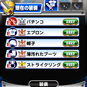 スナイパーの装備