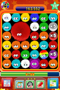 ゲーム画面。
