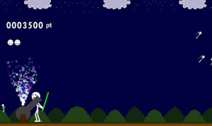 ゲーム画面。