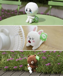 LINEキャラクターのぬいぐるむをプレゼント！