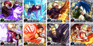 「KOF」「餓狼伝説」でお馴染みのキャラクターたちが多数登場