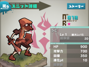 ロードラ　プレイ日記　ラビ