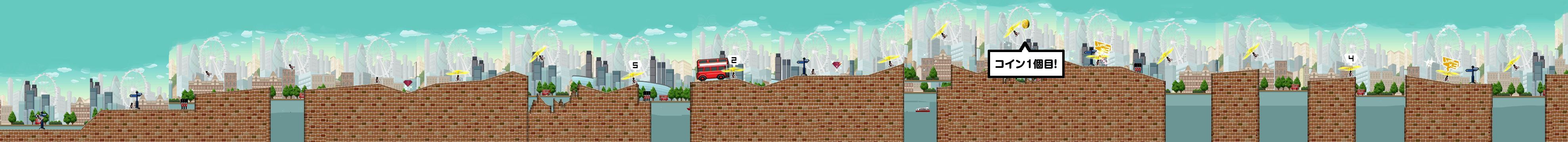 チャリ走DXステージ攻略4-3