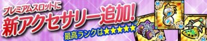 いつもどおり最高ランクは★★★★★のアクセサリーが追加！