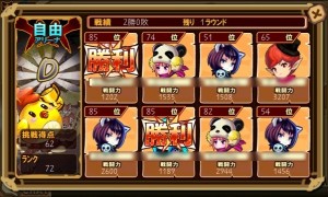 戦闘力を見極めて、挑戦