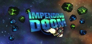 タッチで隕石を破壊するシンプルなゲーム。