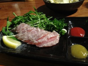 ケチャップ or 柚子胡椒お好きな方でどうぞ。
