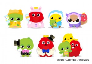 キュートなガチャピンとムックが登場! キュートなガチャピンとムックが登場!