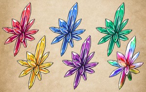 「クリスタル(全6種)」が出現！