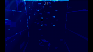 ドボーン！いきなり水の中！
