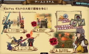 ギルド対ギルドのリアルタイムバトル。一言で言うならば、陣取り合戦だ。
