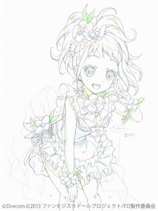 ビビちゃん　ラフ画