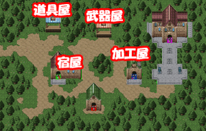 ▲カトラの町 ▲カトラの町