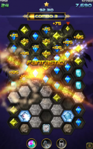 シンプルなスリーマッチパズル