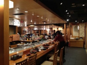 店内の様子。