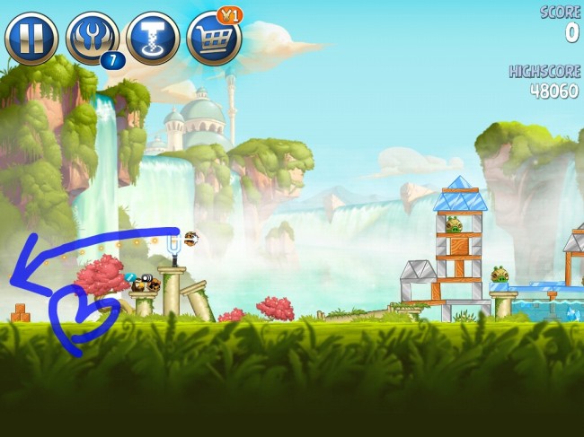 angrybirdstarwars2 1-s-1 ステージ攻略