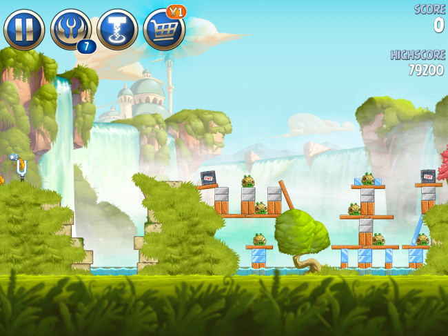 angrybirdstarwars2 1-s-1 ステージ！