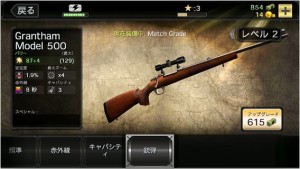 deerhunter2014　銃の種類はたくさんあるが、メインはライフルだ。