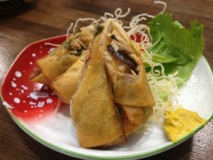 お兄の春巻き　４２０円。