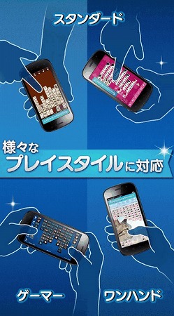 レイアウトが好きなように変更できる! レイアウトを好きなように変更できる!