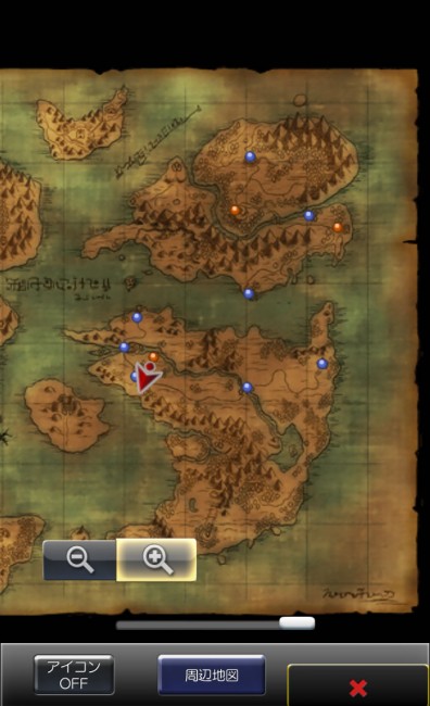 dq8_25　ドラゴンクエスト8 スマホリメイク版 攻略 第3回 マイエラ修道院/旧修道院跡地/アスカンタ城/マダムの指輪/願いの丘　矢印の部分がドニ。東へ進むと川沿いの教会があり、そこからさらに進むとアスカンタ城。