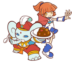 応援ガチャ実施中は魔導石ガチャからアルルと華麗なるぞう大魔王の出現率がUP