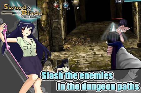 指のスライドで敵を斬れ!アクションRPG 指のスライドで敵を斬れ!アクションRPG