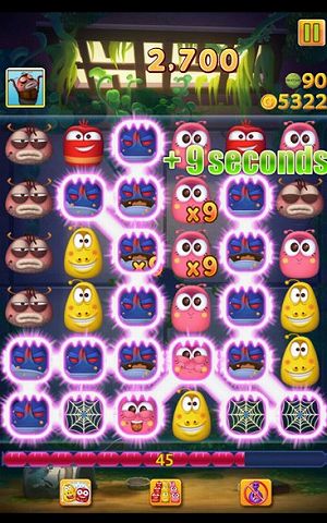 上下左右斜めにもパズルをつなげて消していけ! 上下左右斜めにもパズルをつなげて消していけ!