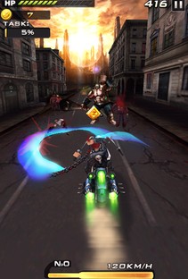 バイクで走ってゾンビをなぎ倒せ! バイクで走ってゾンビをなぎ倒せ!