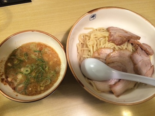 チャーシューつけ麺。 チャーシューつけ麺。