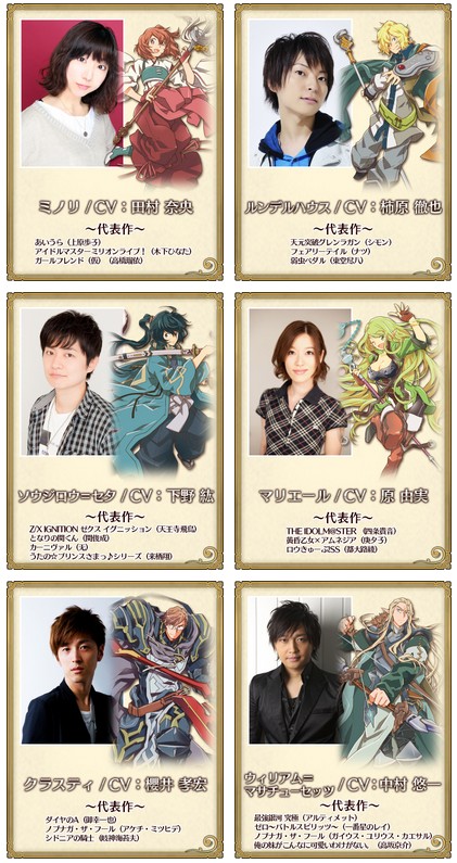 登場キャラクターたち