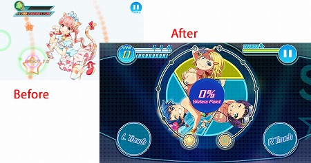 持っているカードのキャラ9人がリズムゲームでも登場！