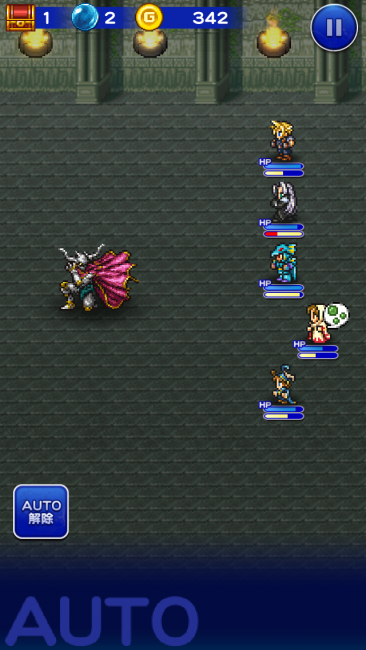 カオス神殿で戦うFF1の重要人物、ガーランド！