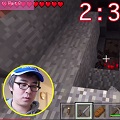 ビビりすぎ？瀬戸弘司がマインクラフトPEで洞窟に落としたアイテムを回収しに行くの画像
