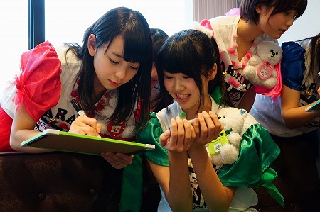 最終スコアを報告中・・・！