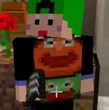 爆弾石に氷の結晶の塊をゲット！マインクラフトのドラクエMODを赤髪のともがプレイの画像