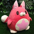 コロプラ、『白猫プロジェクト』のキャラクター「星たぬき」のぬいぐるみがクレーンゲーム景品として登場の画像